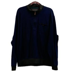 Pebble beach navy pullover